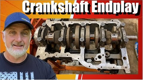 How to Check Crankshaft End Play with a Dial Indicator / Engine Rebuilding Tips