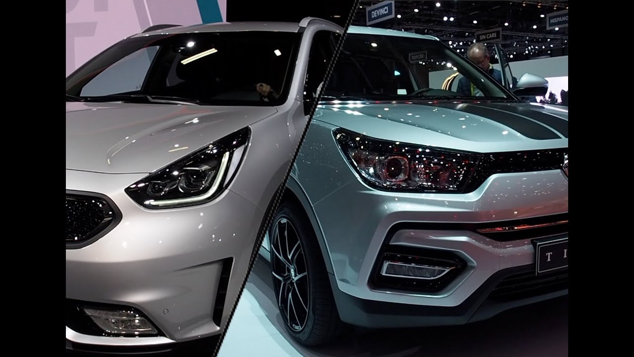 Kia Niro 2020 vs. Ssangyong Tivoli 2020 - YouTube