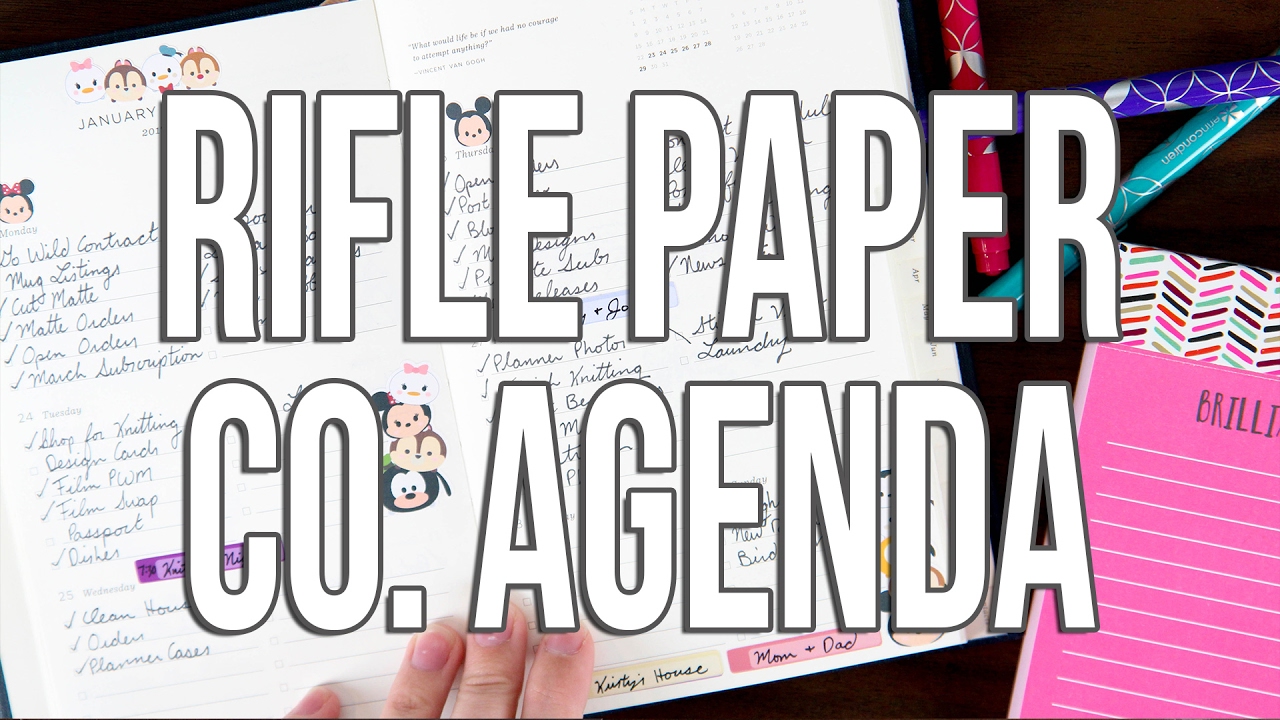 Rifle Paper Co. Midnight Agenda Walkthrough & Review