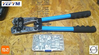 Battery Cable Copper Lug Crimping Tool