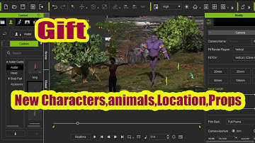 How to get new character animals location props for i clone 7 full tutorial in Hindi/Urdu