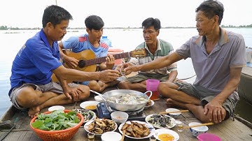 "Rắn Hổ Hành 3 Món" Lai Rai trên Cánh Đồng Mộc Hoá Mùa Nước Nổi 2025 | Nét Quê #629