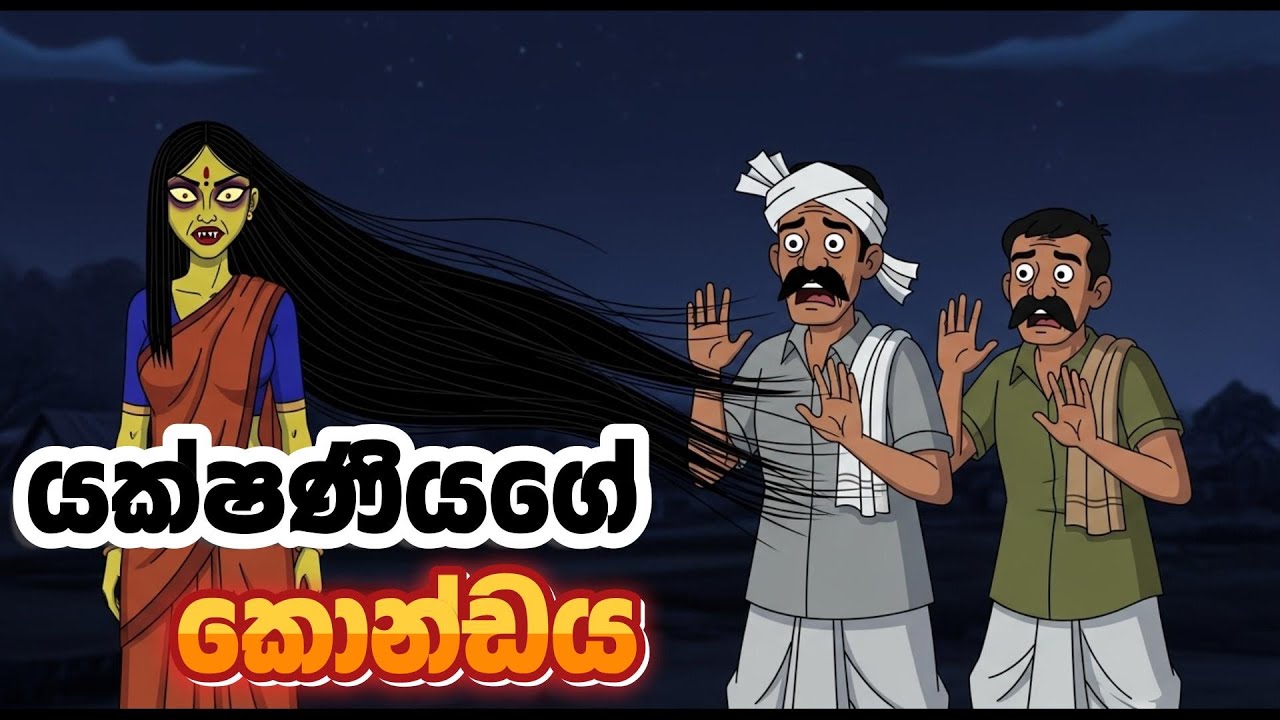 යක්ෂනියගේ කොණ්ඩය| Sinhala Cartoon | Sinhala Kathandara | Cartoon Katha #sinhalacartoon #cartoon