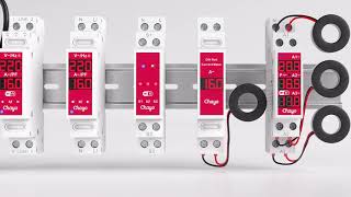 TOVMC Tuya Smart DIN Rail Current Monitoring Module | Chayo