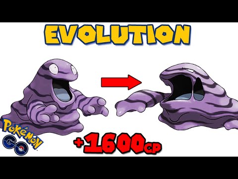 Muk Evolution Chart