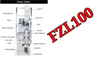 Fzl100 Automatic Pouch Packing Machine| Packaging Machine