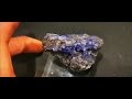 Rare high vibing faden tanzanite