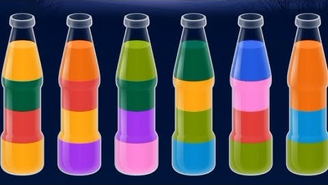 Water sort(44-61)😱😱