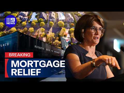 JUST IN: Reserve Bank keeps interest rates steady at 4.35 per cent | 9 News Australia