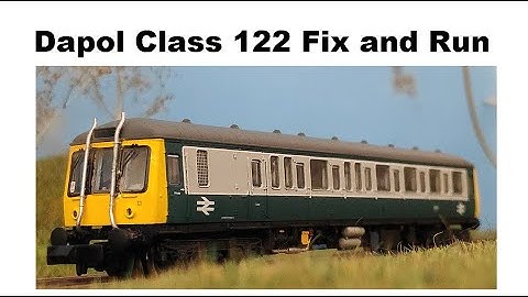 Dapol Class 122 Fix and Run N Gauge