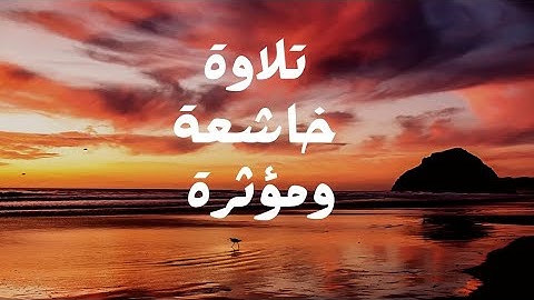 استمتع وارح قلبك بتلاوة من أروع التلاوات الهادئة للقارئ أحمد العبيد 🩶