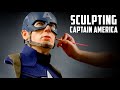 Captain America Sculpture Timelapse - Civil War