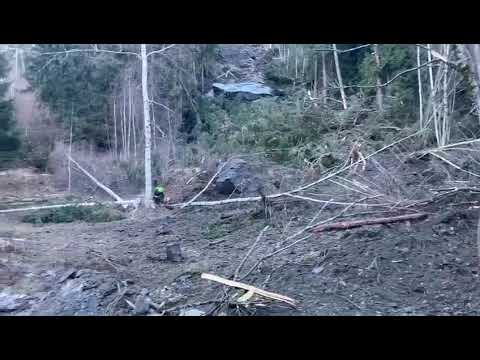 Frana a Pré-Saint-Didier: un vallo per ripristinare la viabilità (VIDEO)