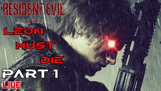 LEON MUST DIE DLC  Resident Evil Requiem Live Part 1 - Slashmoves