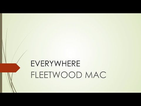 fleetwood mac everywhere lyrics｜TikTok Search