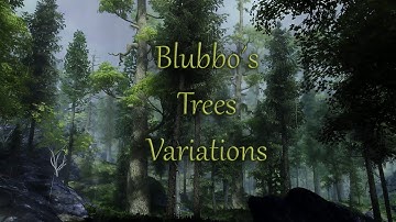 Skyrim SE - Blubbo´s Trees Variations - 2024