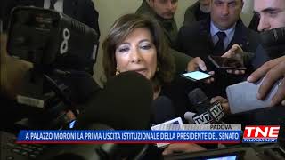 TG (27/03/2018) - MARIA ELISABETTA CASELLATI HA SCELTO PADOVA PER LA SUA PRIMA USCITA ISTIT