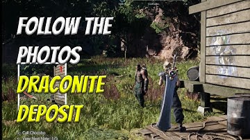 Follow the photos to find the Draconite Deposit - The Pursuit of Perfection Final Fantasy 7 Rebirth