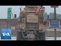 US and Russian Militaries Patrol Along the M4 Highway in Syria