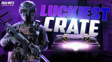 *NEW* Cobalt Steel Crate | Codename Roze Crate | COD Mobile | Luckiest Crate Opening #2