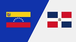 VENEZUELA vs REPUBLICA DOMINICANA ( PRIMER PARTIDO ) / EN PELOTA  CON EL ROBLE EN VIVO