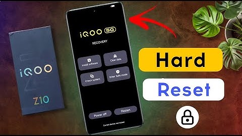How to Unlock Password on iQOO Z10 / Iqoo Z10 5g Hard Reset Kaise Kare