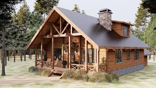 This Is The Perfect 3 Bedroom Cabin You've Been Looking For by AVN Studio - House Design 16,985 views 2 weeks ago 10 minutes