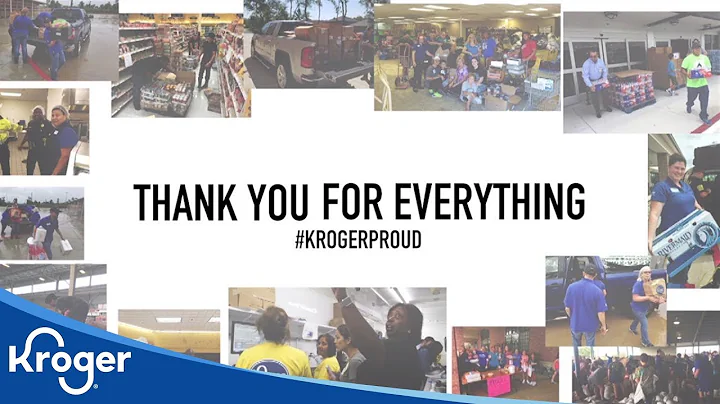 #KROGERSTRONG Thank You Texas Associates | Kroger Cares | Kroger