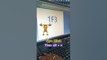 🏋️ weight lifting Symbol Shortcut in Ms word #shorts #weight #msword #shortcutkeys #computer #viral