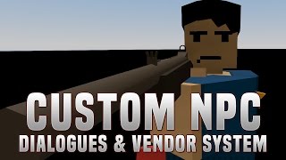 Celebrity Custom NPC Tutorial #2 - Dialogues & Vendor System (Unturned) Net Worth