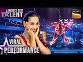 'Saathiya' पर इस Aerial Dance ने किया Malaika को Stun! | India’s Got Talent S11 | Viral Performances