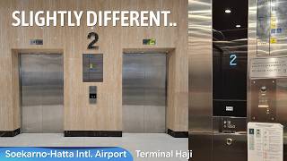 A DIFFERENT KONE ELEVATOR at Soekarno-Hatta (CGK) Terminal 2