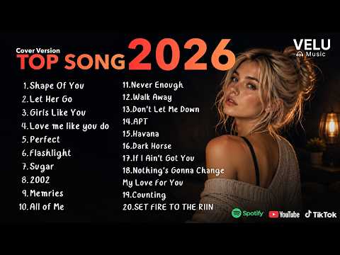 Top Songs Cover Version   l Relax Hot Music Pop Playlist Best CoverSong  🎙✨  2026 | Velu Music Vol.2