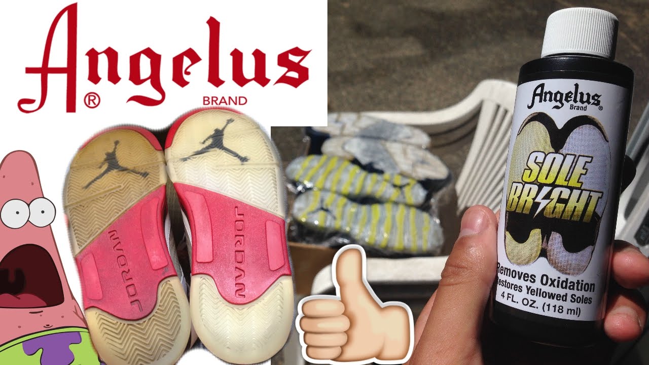 Angelus Sole Bright; is this enough sauce on my outsole? Pic taken