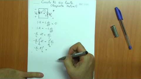 #17 Circuitos RL sin fuente (Respuesta Natural)