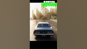 Smooth slide out of tunnel in NFS unbound :) #shorts