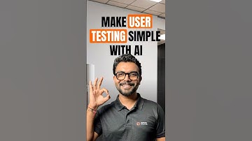 Make User Testing Simple with AI  #uxdesign #productdesign #saas