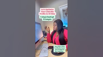 Optimize your LinkedIn profile with chatgpt