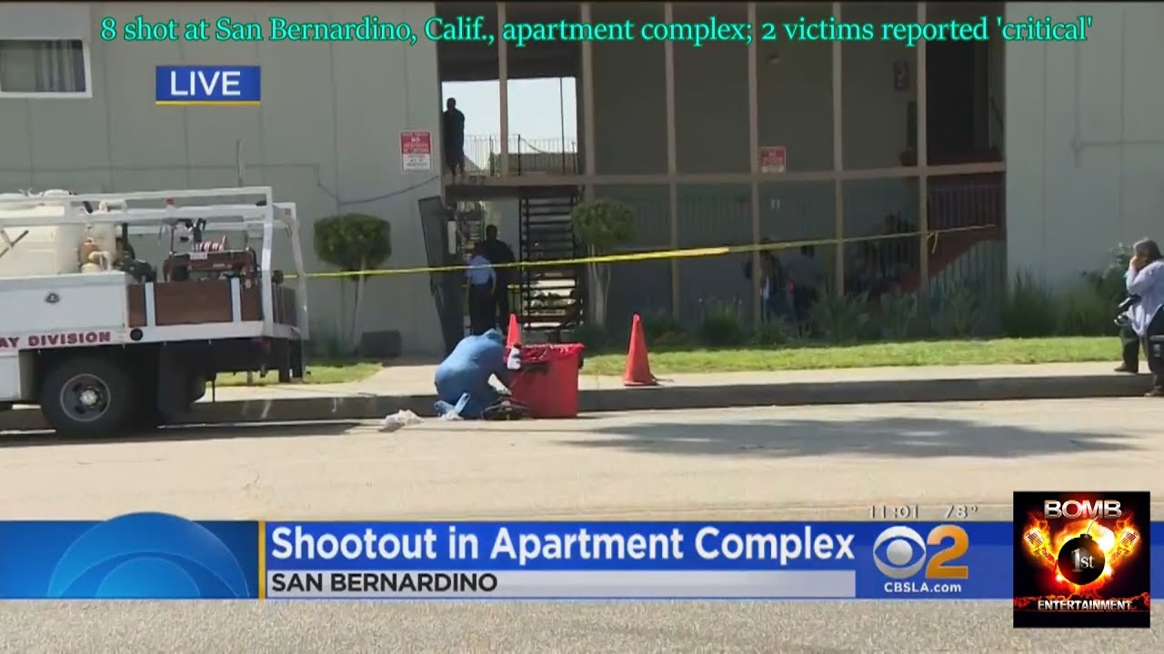 8 shot during dice game at San Bernardino apartment complex, police say ...