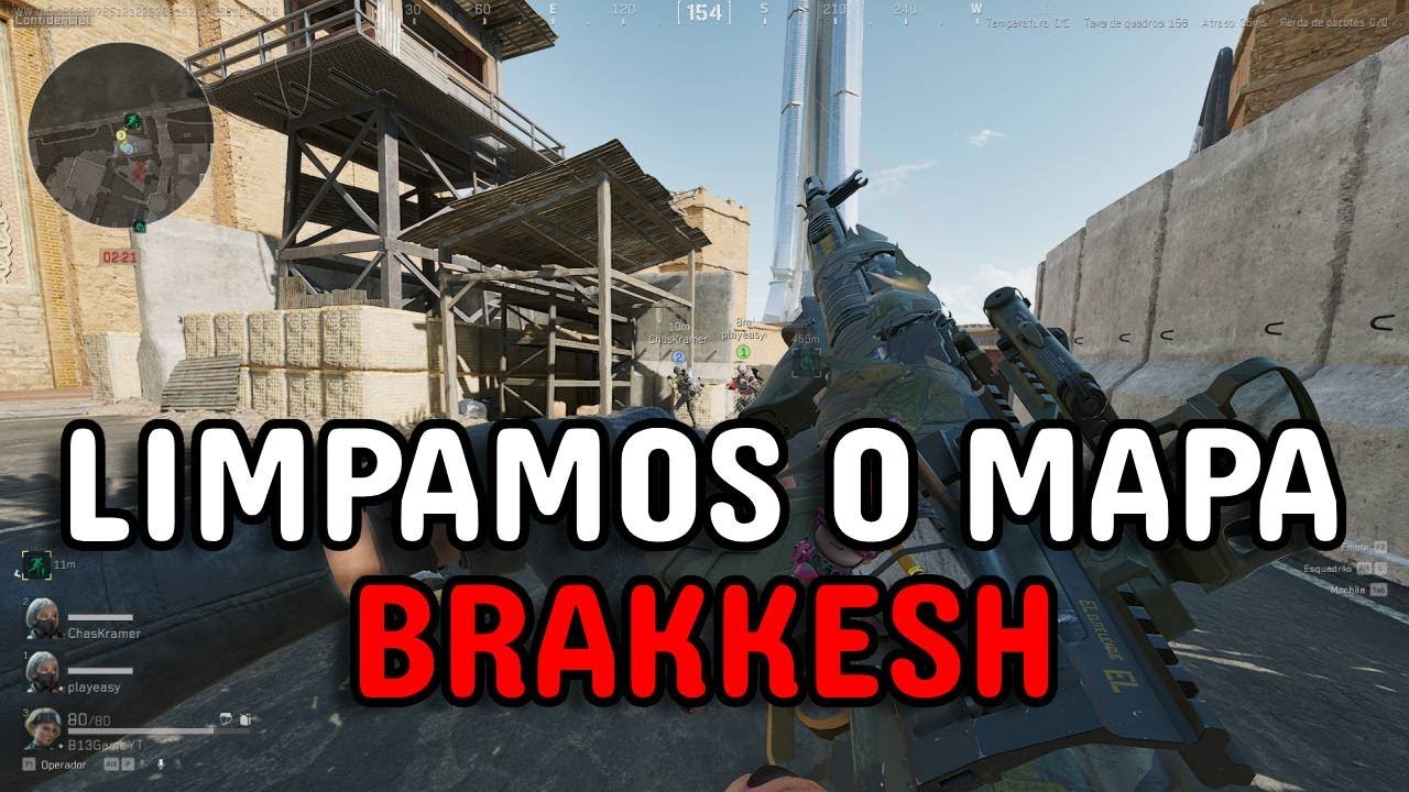 DELTA FORCE: LIMPAMOS O MAPA BRAKKESH! E QUASE DAVA MUITO RUIM NO FINAL ...