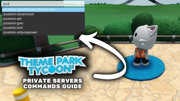 Private Servers Commands Guide (TPT2)