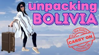 Unpack with me carry on only travel: Bolivia & Brazil