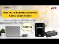 Elektronik Cepat Rusak? Pakai UPS APC Schneider aja! - Review UPS APC by Schneider Electric Part 2