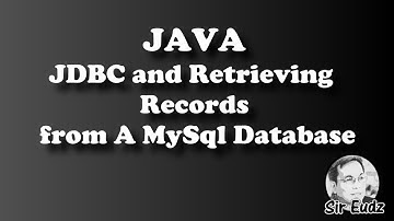 JAVA:  Using JDBC to retrieve MySQL Database
