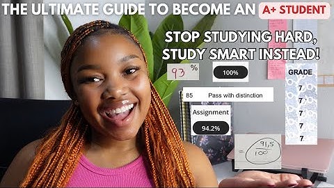 HOW I GOT 5 DISTINCTIONS IN MATRIC & STUDY TIPS|THE ULTIMATE GUIDE TO BECOMING AN A+ STUDENT