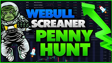 LIVE DAY TRADE 🚀 USING THE WEBULL SCREENER TO FIND PENNY STOCKS TO BUY