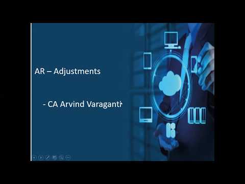 वीडियो: मैं Oracle में AR समायोजनों को कैसे स्वीकृत करूं?