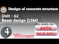 Design of concrete structure (Lecture -04)