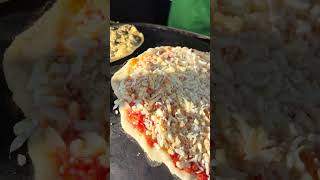 Cheese and Spicy Peppers Manakish