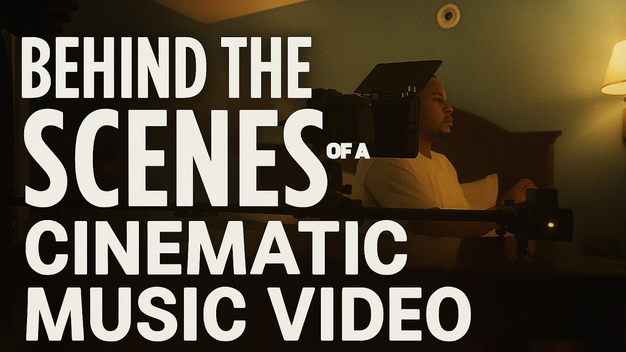 Behind the Scenes of filming a CINEMATIC Music video#cinematiclook #bts ...
